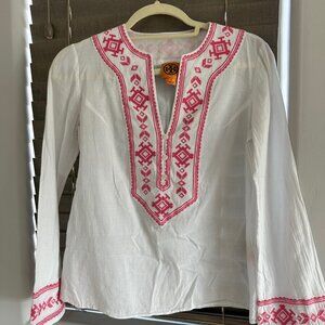 Tory Burch tunic with fine embroidered detail
